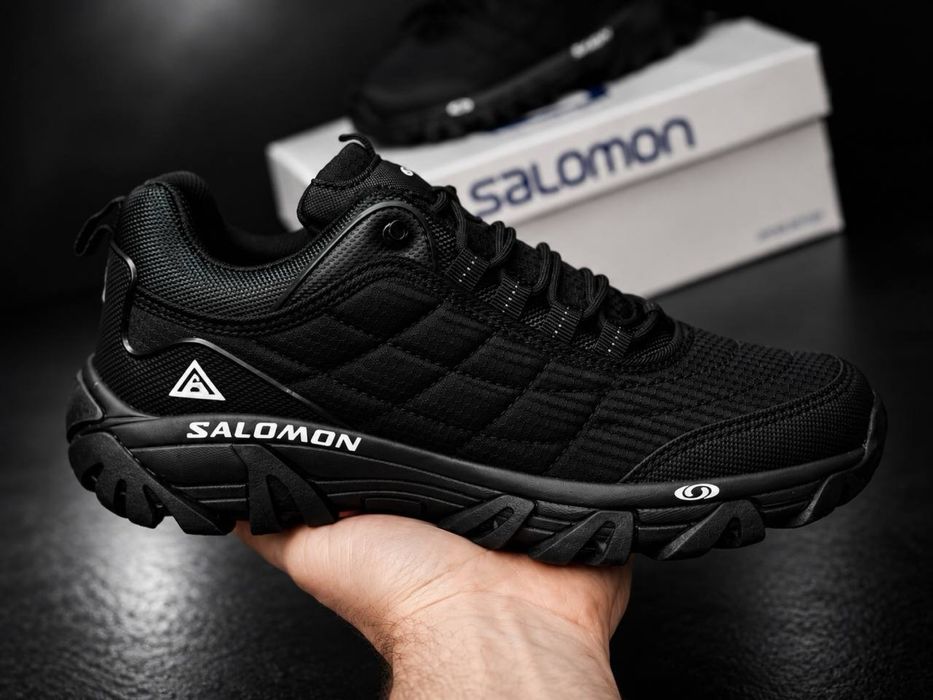 Кросовки гортекс Красовки Саломон Кроссовки Salomon Мужские кросовки Саламон Зимние Саломоны  Водонепроницаемые кросивки Кросовки зима Salamon