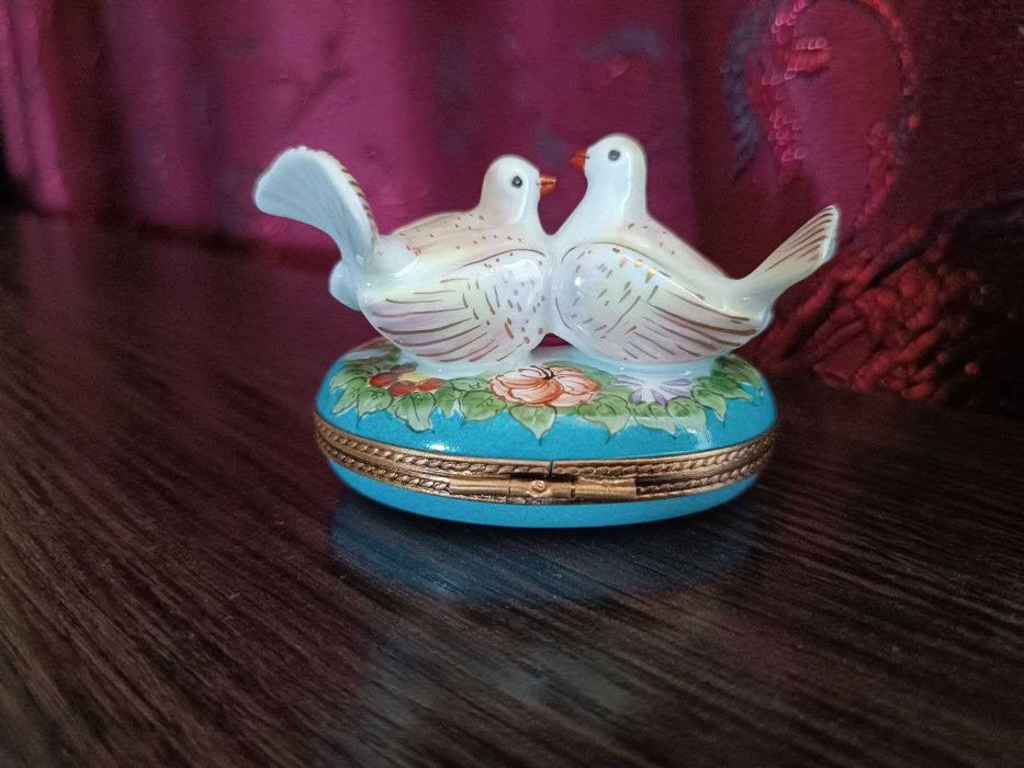 Эксклюзивная шкатулка Chamart Limoges Франция Оригинал