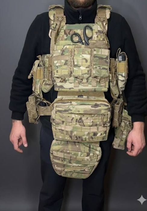 Плитоноска + РПС U-WIN мультикам стан 9/10 з підсумками