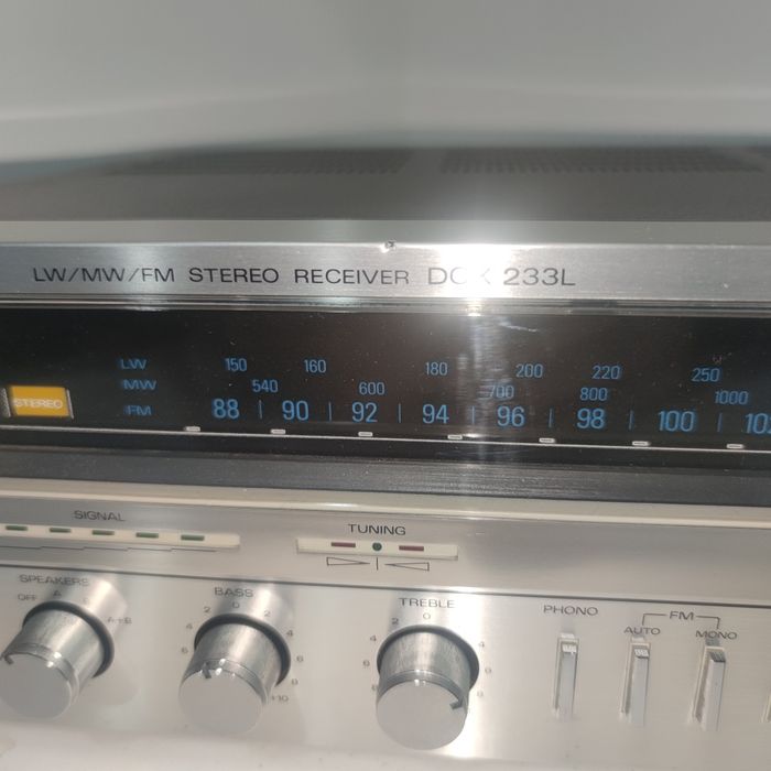 Receiver - Sanyo DCX-233L AM/FM Stereo (Amplificador com Radio)