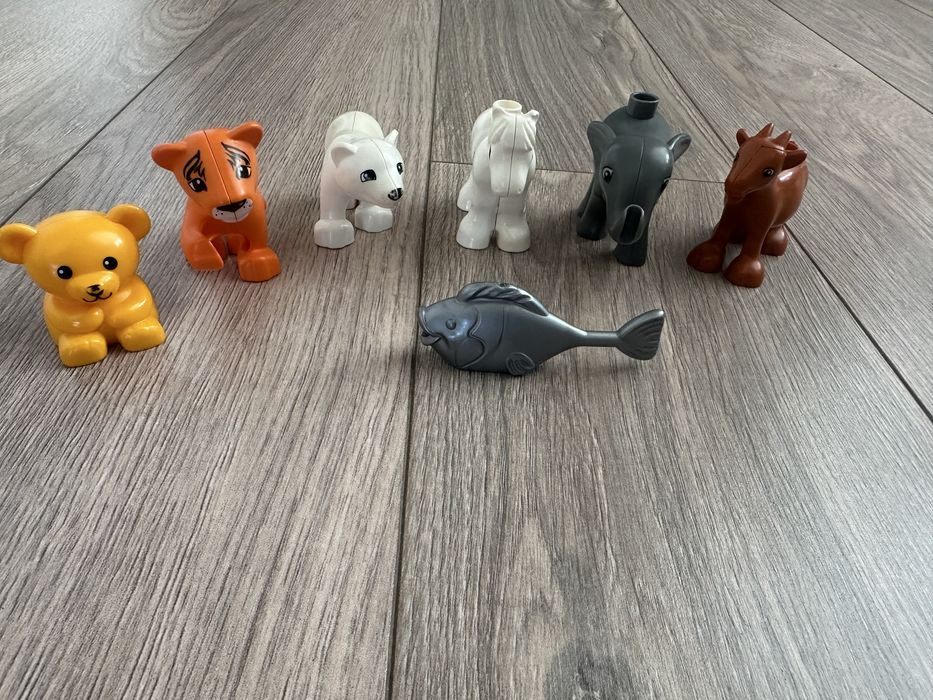 LEGO Duplo mix pojazdy figurki