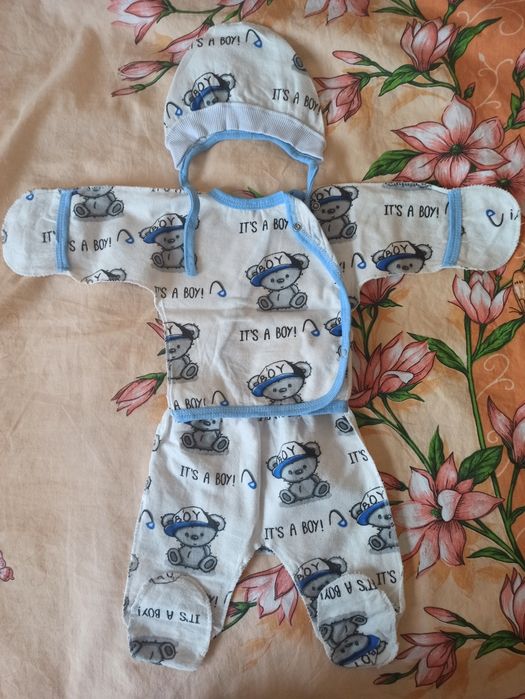 Человечек бодик для новорожденного 56 размер