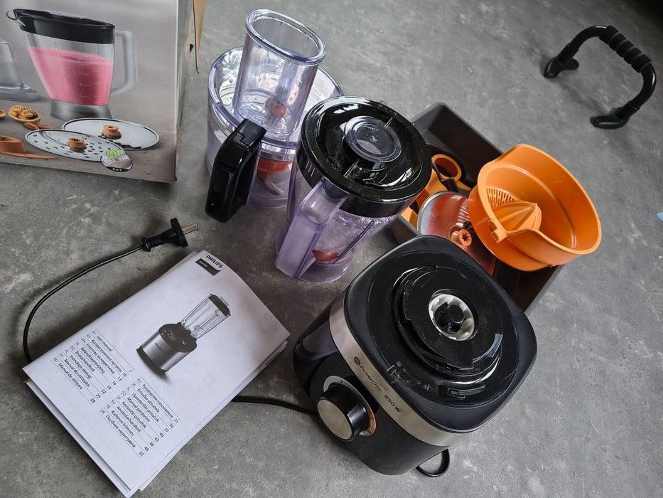 PHILIPS Robot kuchenny Viva Collection 850 W 31 funkcji Dysk 2 w 1