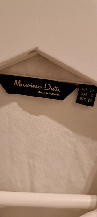 Massimo Dutti koszula biała taliowana damska S