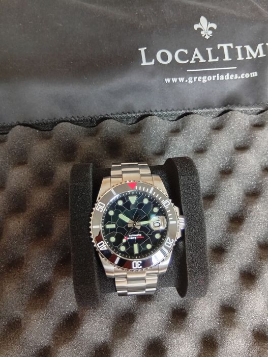 Relógio Submariner automático custom raro