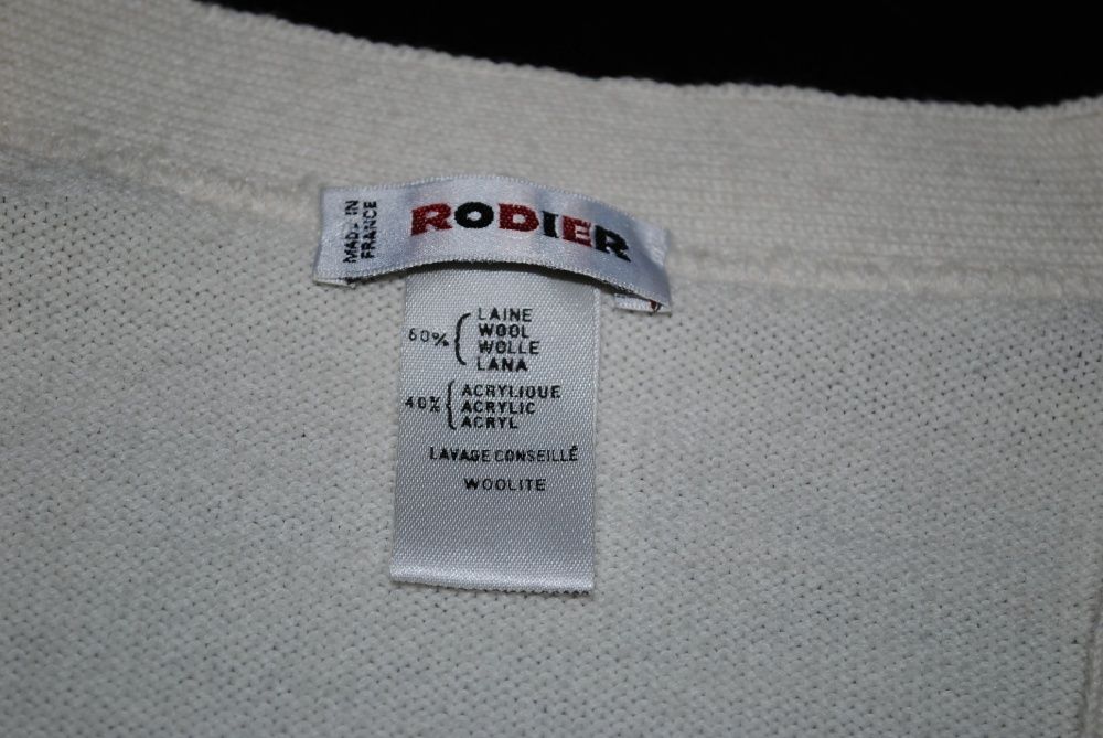 Кардиган M L шерстяной свитер Ridier Франция на пуговицах кофта