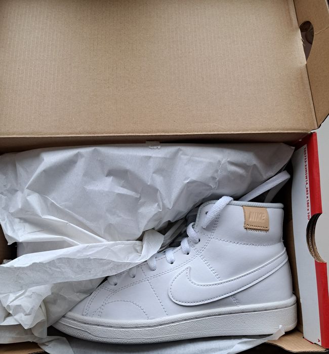 Nike кожанные кеды