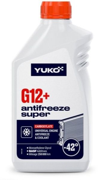 Антифриз Yuko -40 G12+ Super червоний 1л