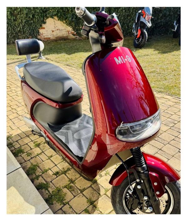 РАСПРОДАЖА! Электроскутер Eclipse красный с гарантией, ОПТ ДРОП