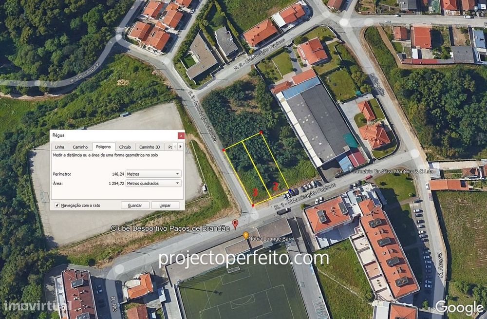 Terreno Urbano  Venda em Paços de Brandão,Santa Maria da Feira
