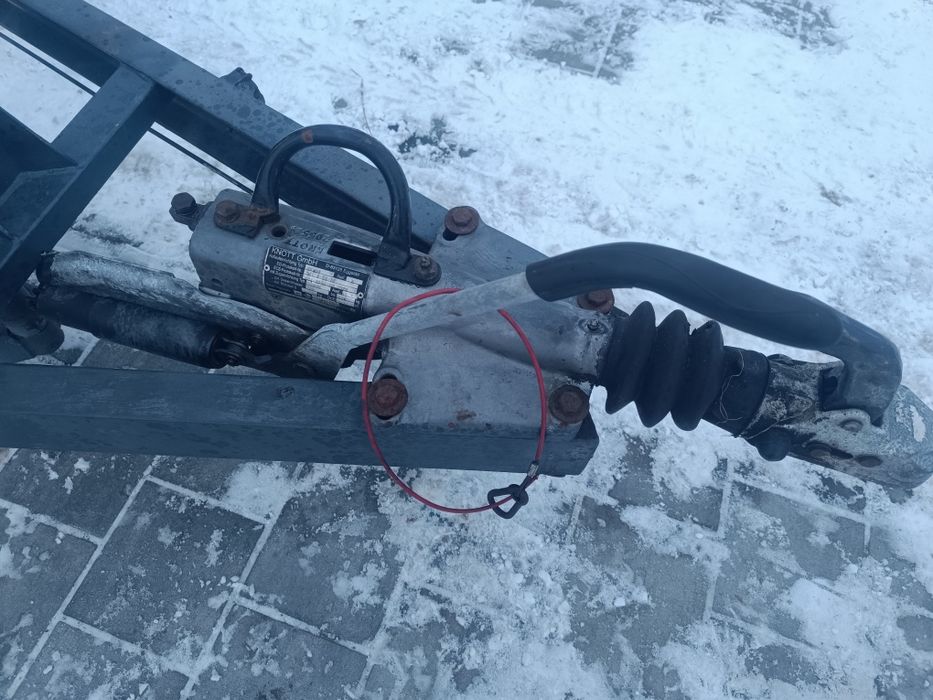 Przyczepa tandem, osie knott laweta pod minimoparke