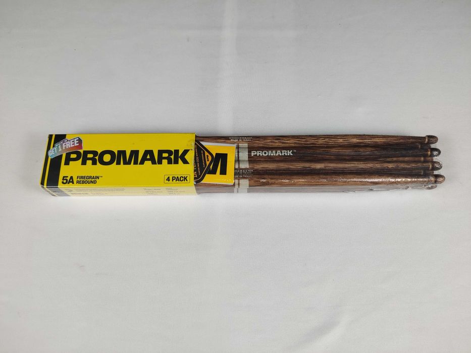 4 Baquetas ProMark FireGrain Rebound 5A NOVO