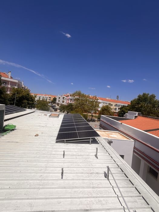 Instalação de painel solar
