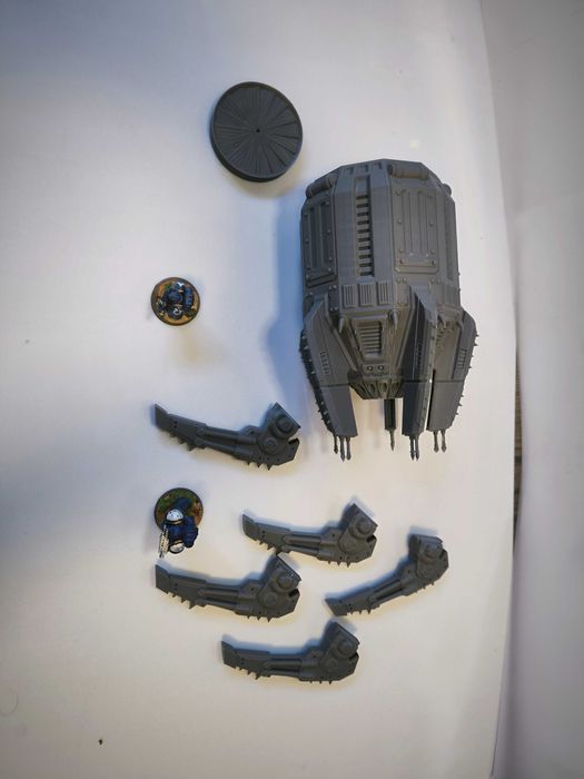 Drop pod Marines SCI-FI Diorama Wargaming