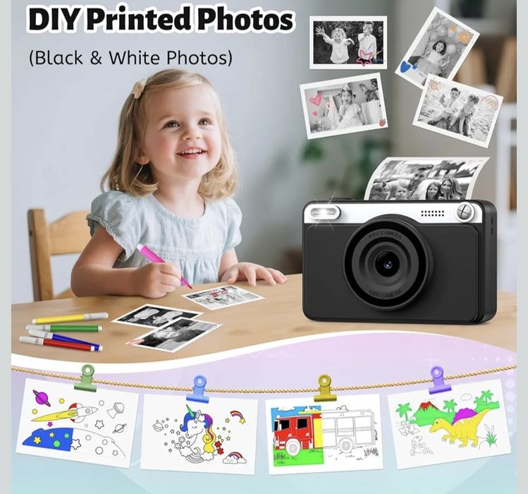 Aparat fotograficzny z drukarka