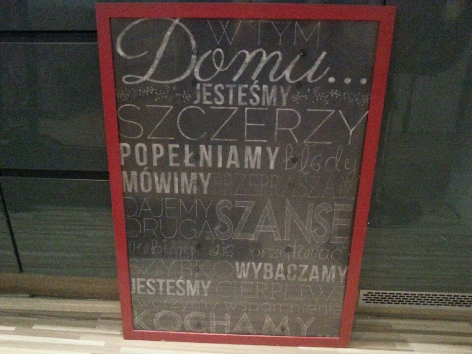 Ramka ikea, plakat typograficzny 50/70