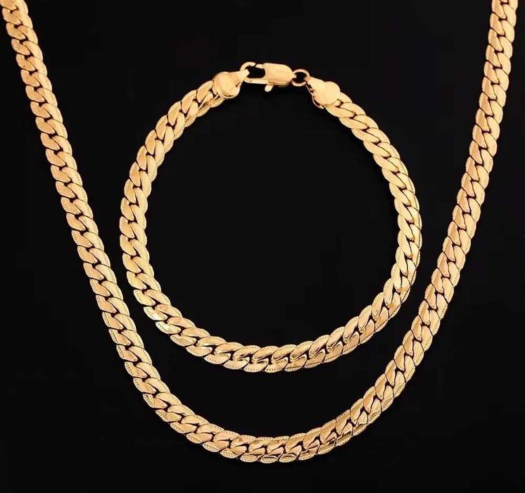 Łańcuszek 45Bransoletka Pozłacany18k:) Gratisy ! ŚWIĄTECZNE PROMOCJE !