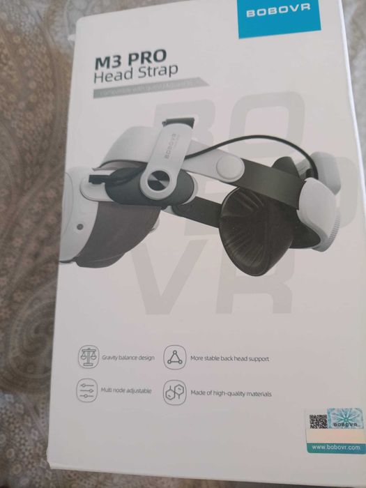Meta Quest 3S com bobovr m3 pro