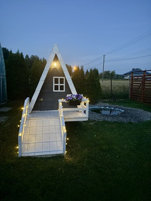 Drewniany domek premium dla kaczek i kur KACZNIK KURNIK