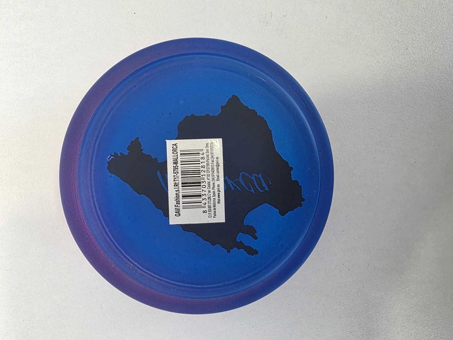 Cinzeiro “Mallorca” Vidro Degradé (rosa/azul), souvenir