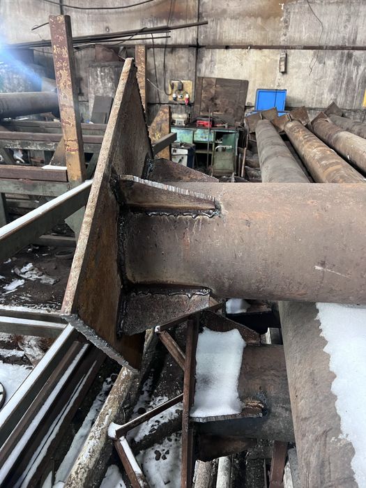 Колони металеві з труби