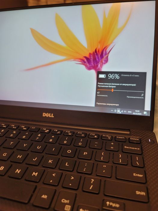 Легкий, тонкий ноутбук Dell xps 13", 9360, i3-7100U, 4/256, nvme