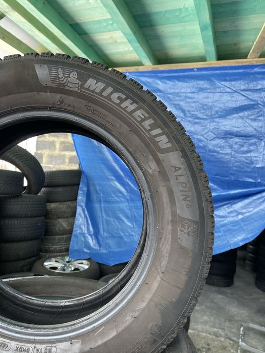 ‼️ 195.65r15 Michelin Alpin 6 зимовв шини колеса 4шт 6,5-6,8мм
