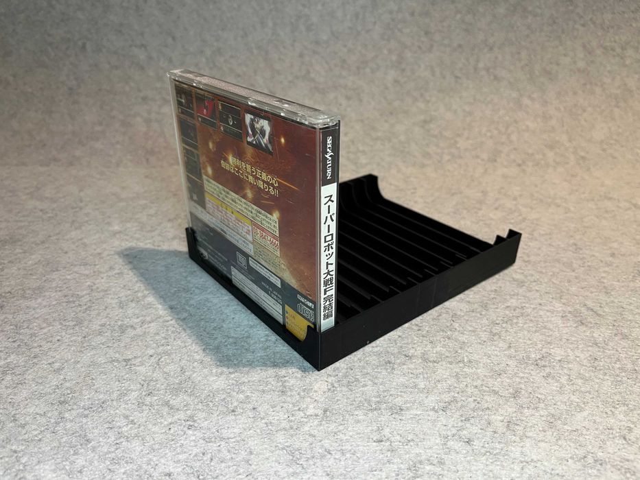 Stojak podstawka na 12 gier Sega Saturn (wersja japonska)