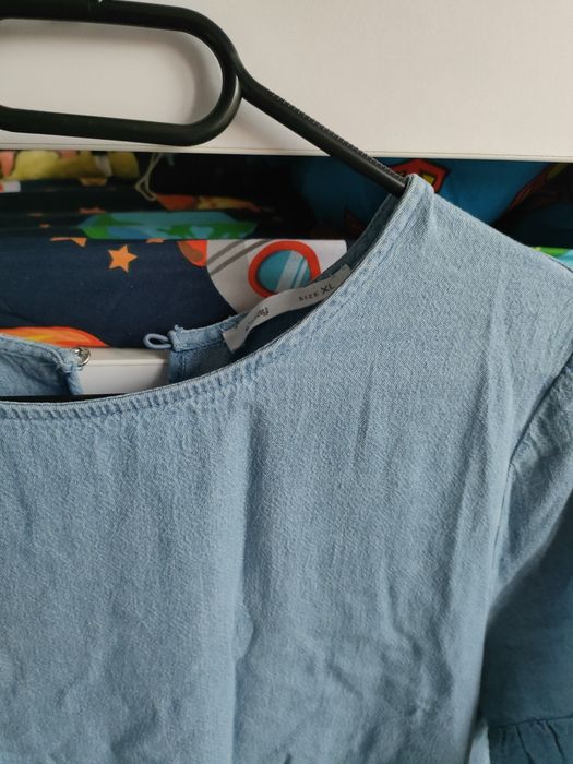 Sukienka babydoll nowa jeansowa