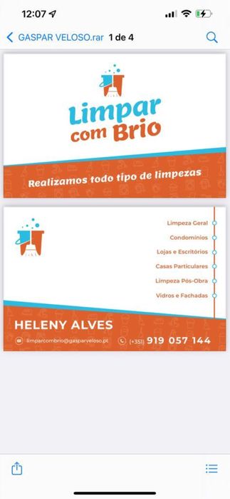 Limpezas ao domicílio