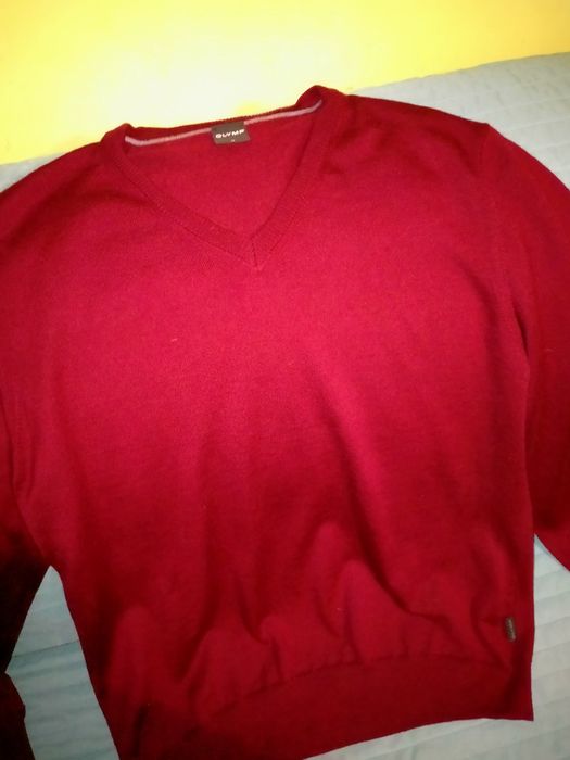 Sweter męski r.M  Olymp welna