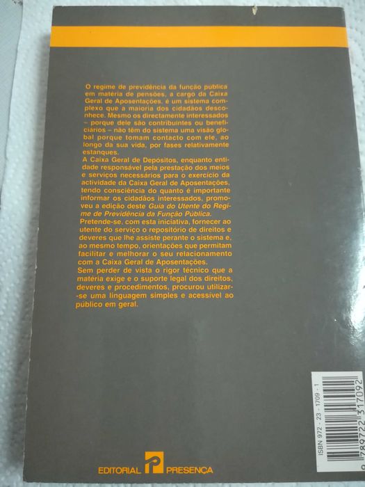 Livro - Caixa Geral de Aposentações