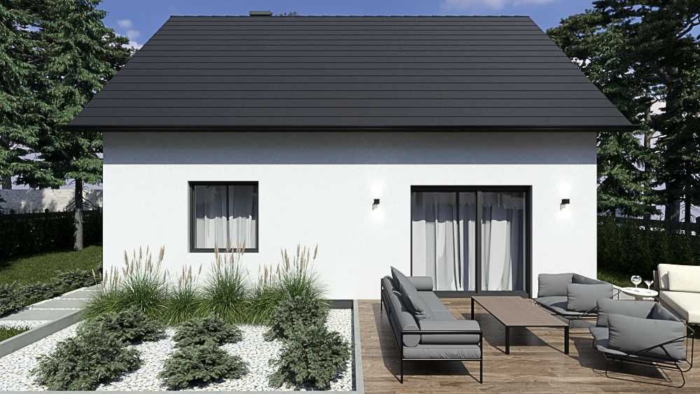 Dom na Twojej działce, 136m2, stan deweloperski, materiał + robocizna