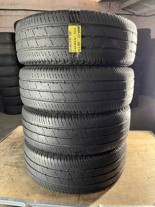 LS2002 Літні шини 215/65r16c Continental Vanco 2 комплект резина р16с