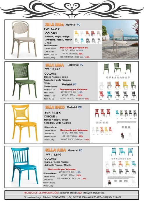 Cadeiras para eventos