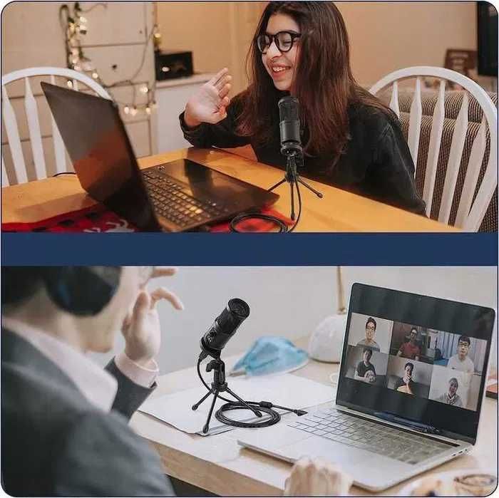 Mikrofon GAMINGOWY USB Pojemnościowy Studyjny