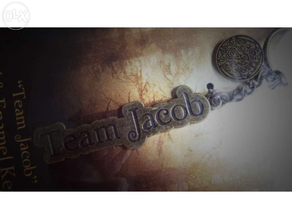 Twilight New Moon porta-chaves chaveiro metal Team Jacob   NOVO SELADO