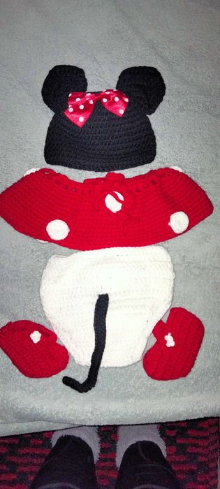 Fato Minnie para sessão fotográfica