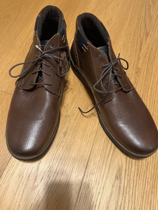 Buty męskie skórzane Lasocki 48