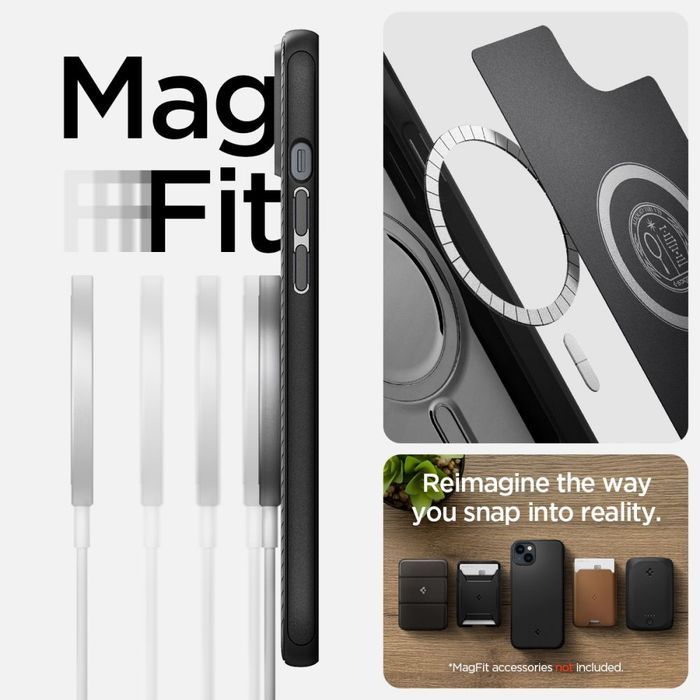 Spigen Mag armor iPhone 14 plus / 15 plus matte black