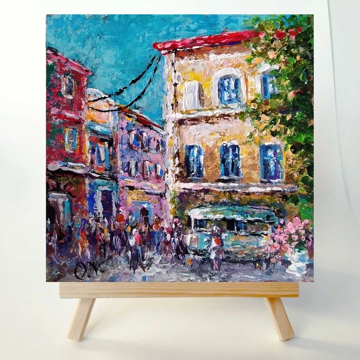 Картина "Італійське містечко"