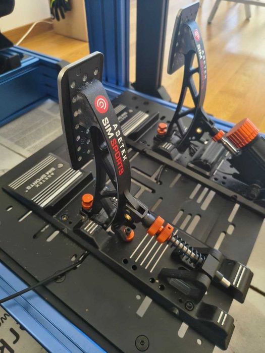 Pedals Asetek Invicta S-Series (T.H.O.R.P. II) + Elastomer Kit