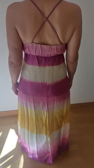 Vestido colorido Massimo Dutti