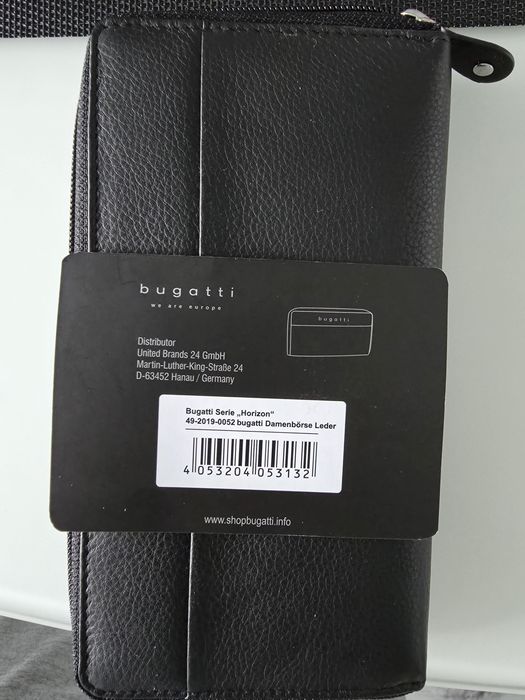 Portfel bugatti  czarny