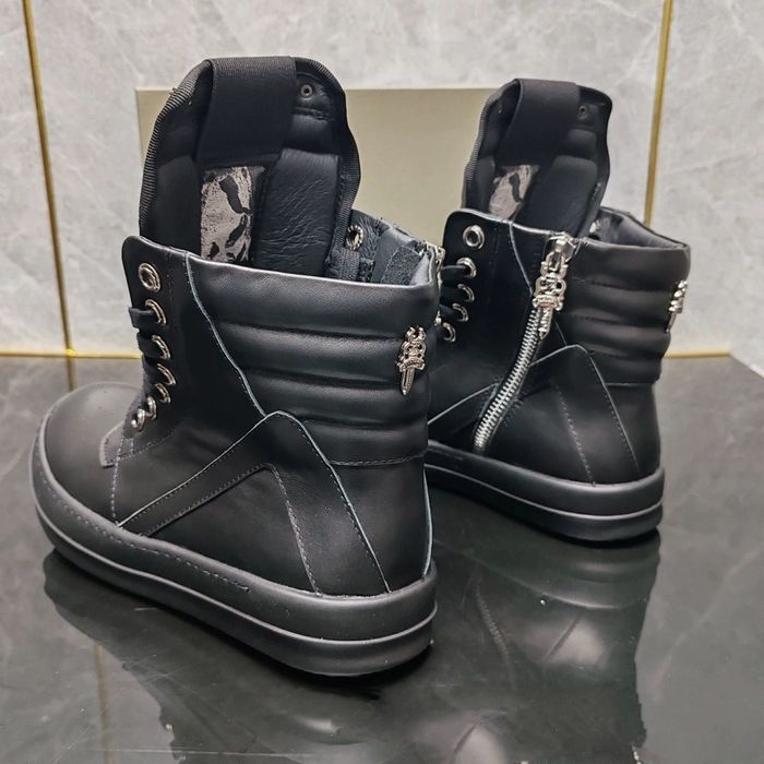 Кросівки rick owens geobasket x chrome hearts ЧИТАТИ ОПИС