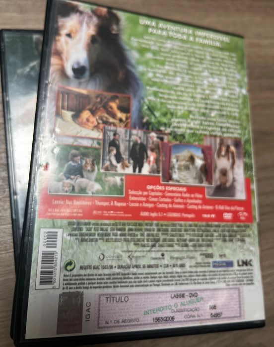 DVD clássico Lassie