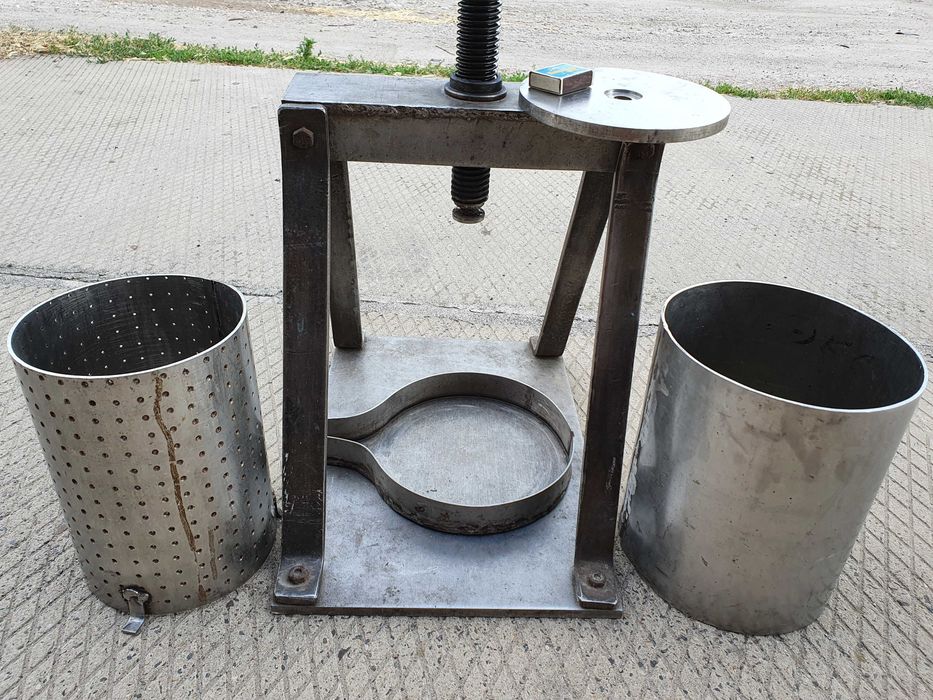 Пресс из нержавейки для винограда,яблок пр-ва СССР.