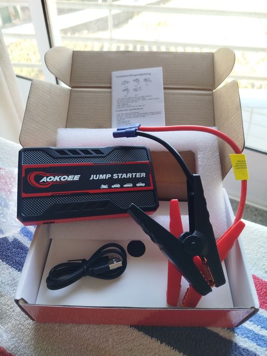 *NOVO* Booster de Arranque para baterias 12V