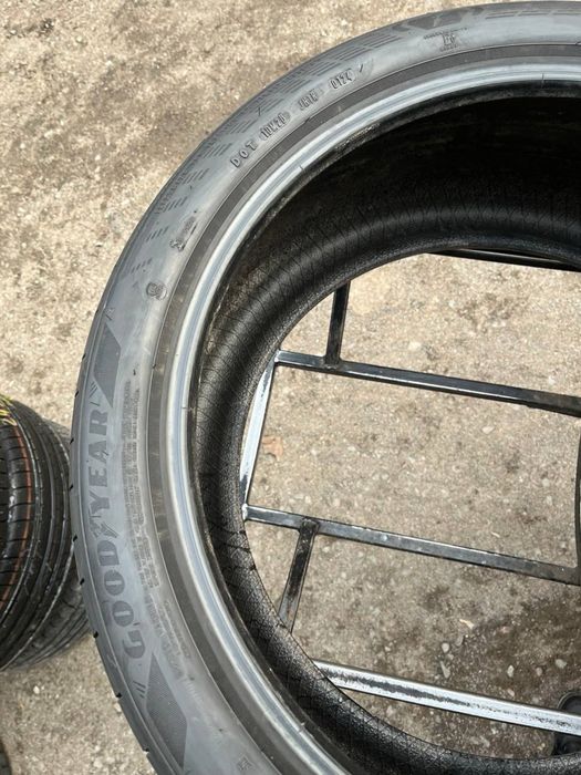 Шины бу 285 35 255 40 R 21 Goodyear eagle asymmetric 6 лето разноширок