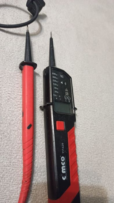 Tester Napięcia z Wyświetlaczem LED  LCD  690V  AC/DC IP64